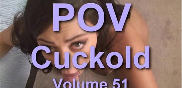  POV Cuckold 51 step daughter cuckolds her step dad and locks him in chastity creampie eating and fucks him after
